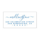 Minimalist Hand-written Family Name Return Address