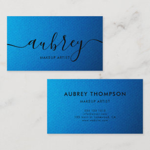 Minimalist Handwritten Calligraphy Custom Business Card