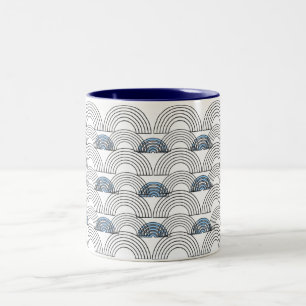 Minimalist Happiness Mug   Customizable Coffee & T