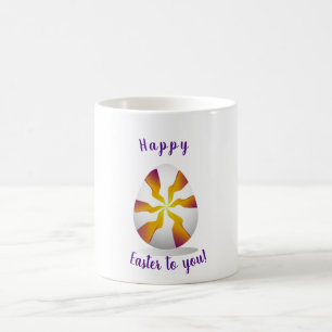 Minimalist  Happy Easter to you Romantic Coffee Mug