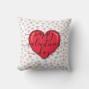 Minimalist Happy Valentine’s Day Cushion