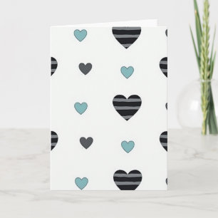Minimalist Heart Design Card