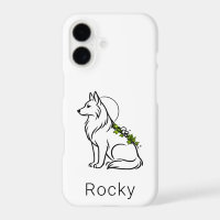 Minimalist Heritage German Shepherd Forest Spirit