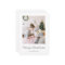 Minimalist Holiday Photo Card | White