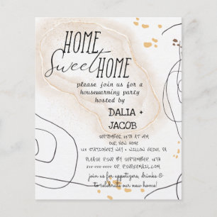 Minimalist Home Sweet Home Housewarming Party