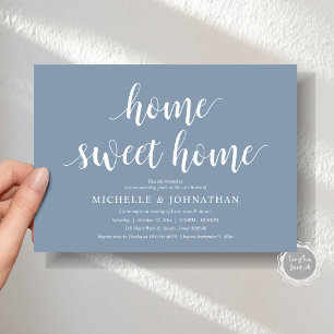 Minimalist Home Sweet Home Housewarming Party Invitation