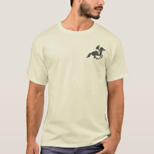 Minimalist Horse Design with logo T-Shirt