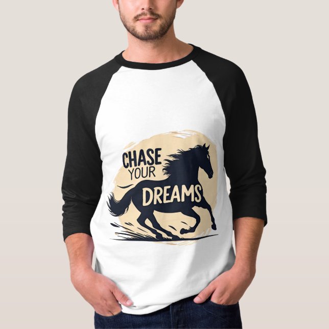 Minimalist Horse T-Shirt (Front)
