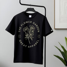 Minimalist Illustration Line Flower T-Shirt