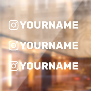 Minimalist Instagram Handle Business Promo Set