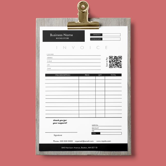 Minimalist Invoice Sales Receipt Small Business (Minimalist Invoice Sales Receipt Small Business client invoice service invoice paid invoice sales )