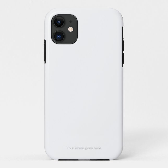 Minimalist iPhone case (Back)