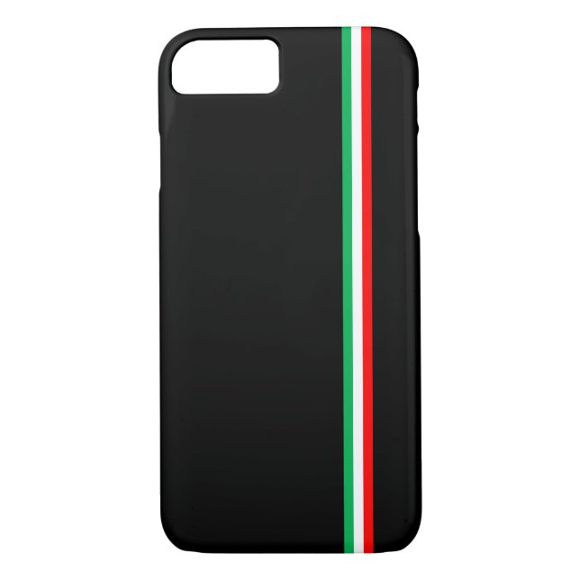 Minimalist Italian Flag Phone Case (Back)