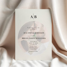 Minimalist Ivory Photo Editorial Wedding