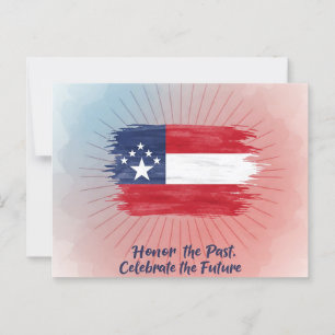 minimalist Juneteenth Postcard