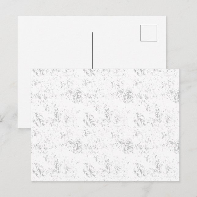 Minimalist Kid's Birthday Pattern Invitation Postcard (Front/Back)