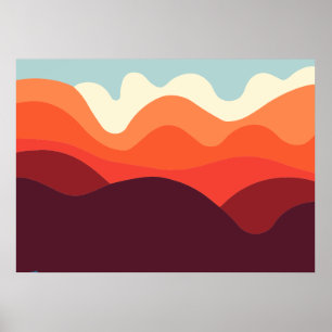 Minimalist Landscape 190821(02) Poster