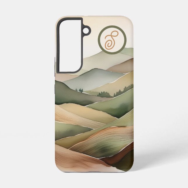 Minimalist Landscape Phone Case  (Back)