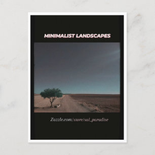 Minimalist Landscapes Postcard