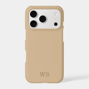 Minimalist Large Monogram Initial Quiet Luxury