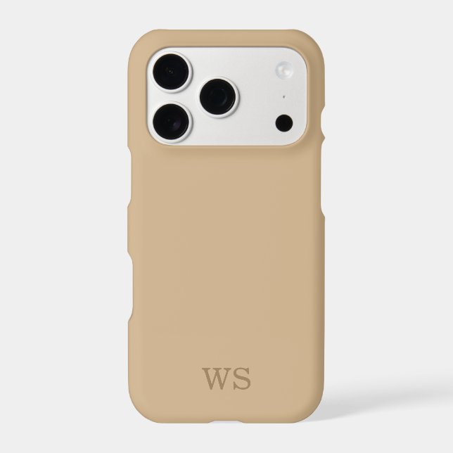 Minimalist Large Monogram Initial Quiet Luxury (Back)