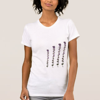 Minimalist Lavender Flower T‑Shirt • Elegant Botan T-Shirt