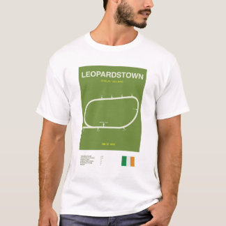 Minimalist Leopardstown Horse Racing Line Tee