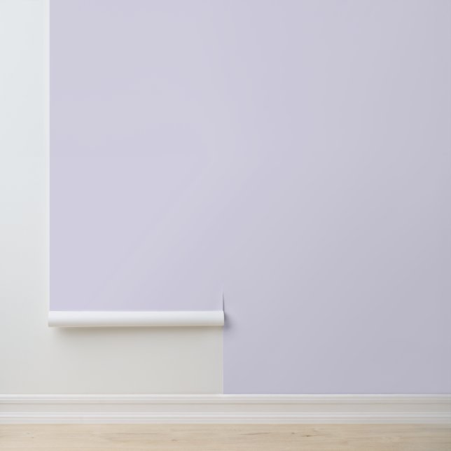Minimalist light lavender lilac solid plain modern wallpaper (Application)