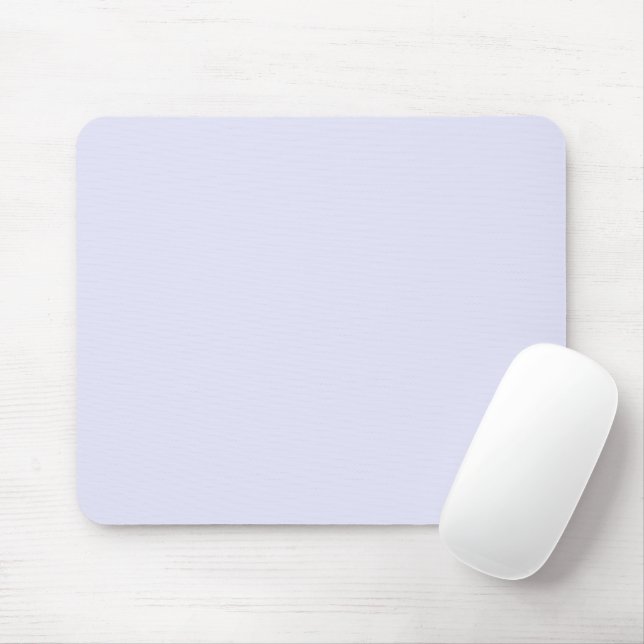 Minimalist Light Lilac Purple Plain Solid Colour   Mouse Pad (With Mouse)