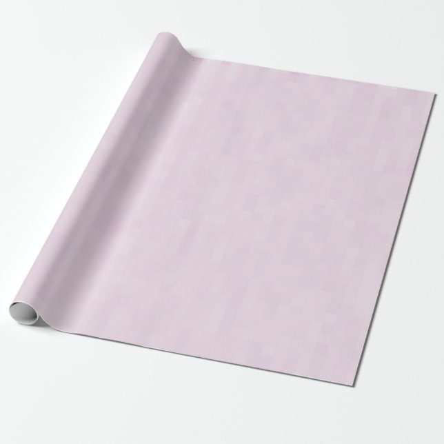 Minimalist light pink modern abstract pattern wrapping paper (Unrolled)