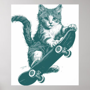 Minimalist Line Drawing Graphic T-Shirt Design in Poster