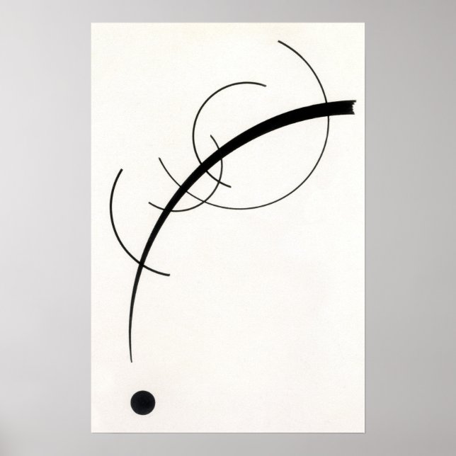 Minimalist Linear Art Poster (Front)