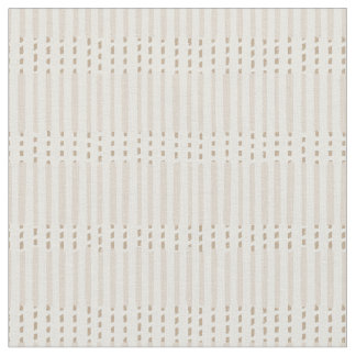 Minimalist lines bohemian neutral grey fabric