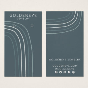 Minimalist Lines Chic Earring Jewellery Display Ca