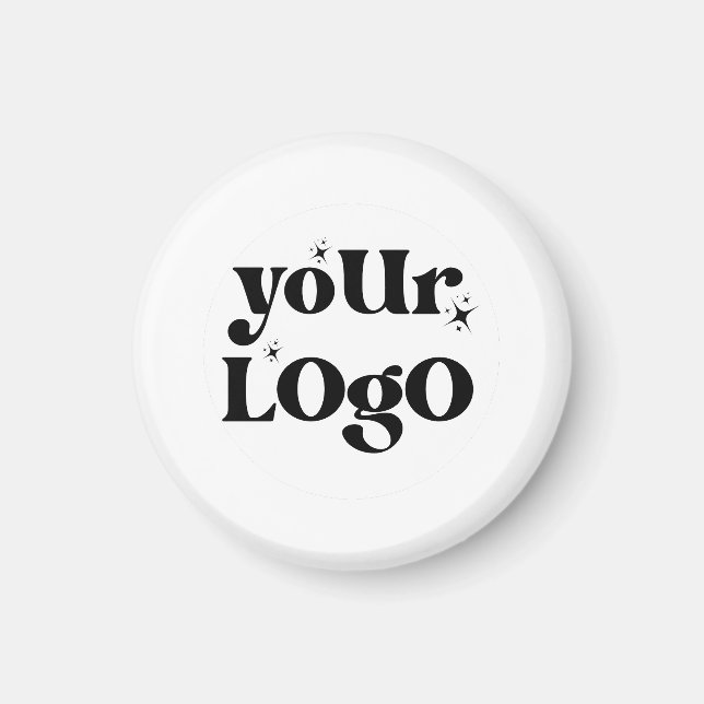 Minimalist Logo Business Magnet (Front)