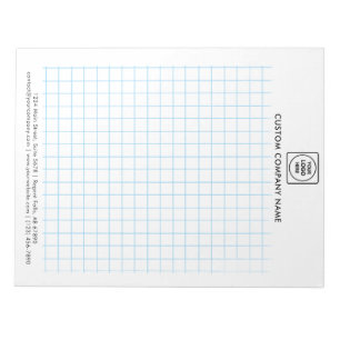 Minimalist Logo Company Graph Memo notepad