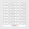 Minimalist Logo Jewerly Price Tag Barbell Label