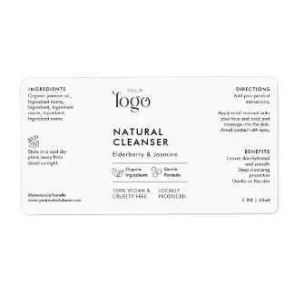 Minimalist Logo Serum 2OZ Dropper Cosmo Bottle