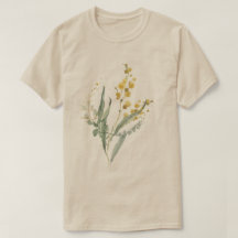 Minimalist Long Stem Wild  Flowers