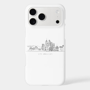 Minimalist Los Angeles Skyline Illustration