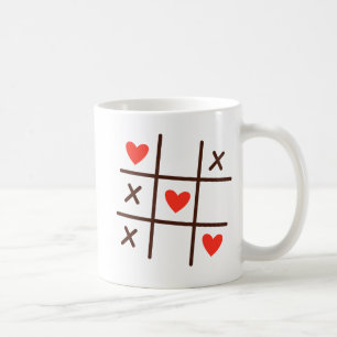 Minimalist Love Cute Valentine Day Cheerful Pink Coffee Mug