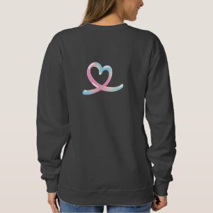 Minimalist Love Sweatshirt for women