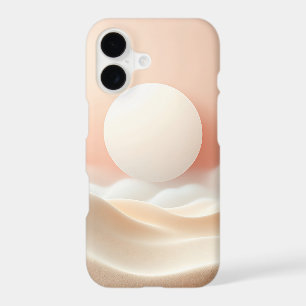 Minimalist Luminous Sphere & Soft Sandy Waves - El