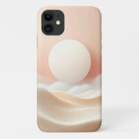 Minimalist Luminous Sphere & Soft Sandy Waves - El