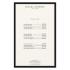 Minimalist Luxury Boutique Black/Ivory