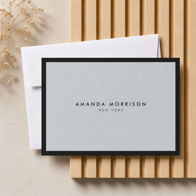 Minimalist Luxury Boutique Grey Gift Certificate (Creator Uploaded)