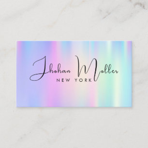 Minimalist Luxury Boutique Ivory Business Card