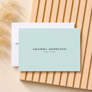 Minimalist Luxury Boutique Mint Gift Certificate