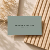 Minimalist Luxury Boutique Sage Green