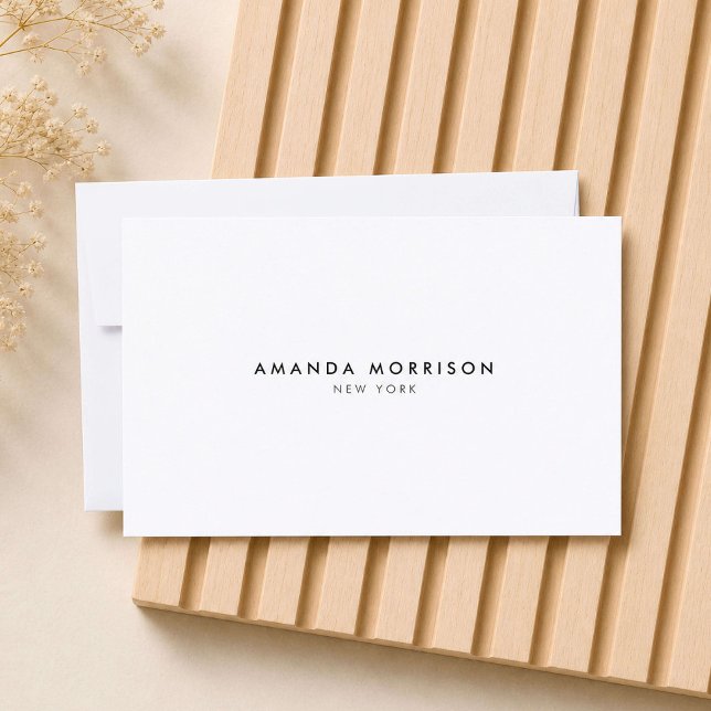Minimalist Luxury Boutique White Gift Certificate (Creator Uploaded)